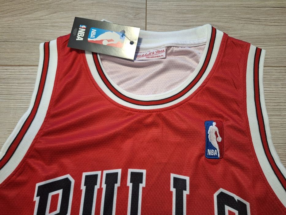 Баскетболен потник на Денис Родман #Чикаго Булс #91# Mitchell&Ness!