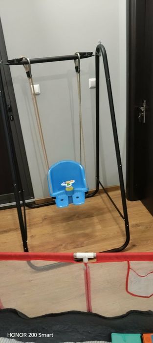 Детска люлка със стойка – запазена