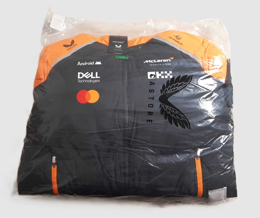 McLaren F1 Team Long Jacket - Оригинално мъжко яке / парка размер L