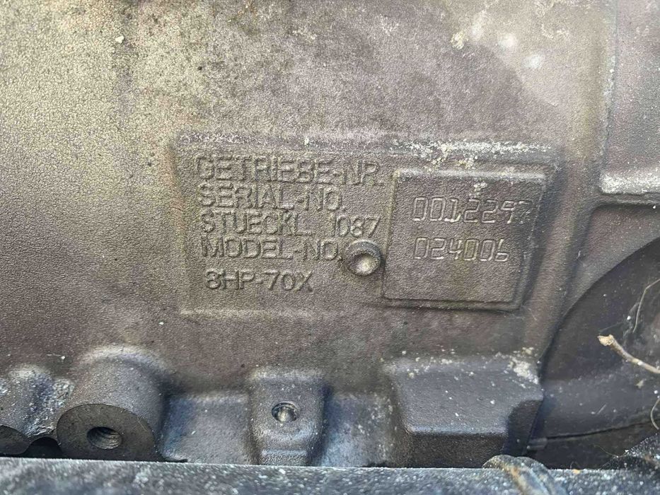 Скорости BMW F10 8hp70х 530xd