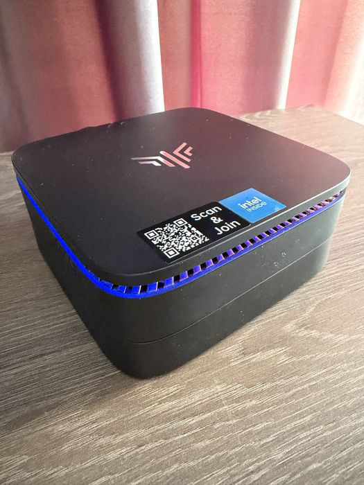 Mini PC Windows 11 Pro NiPoGi® 12Go RAM+256 SSD M.2 Procesor Intel Alder Lake N100, Wi-FI 5, BT 4.2, HDMI 2.0,4K UHD, Negru