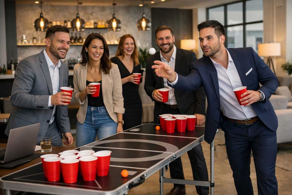 НОВИ! Маса за бира понг 240см Beer Pong Бира понг маса