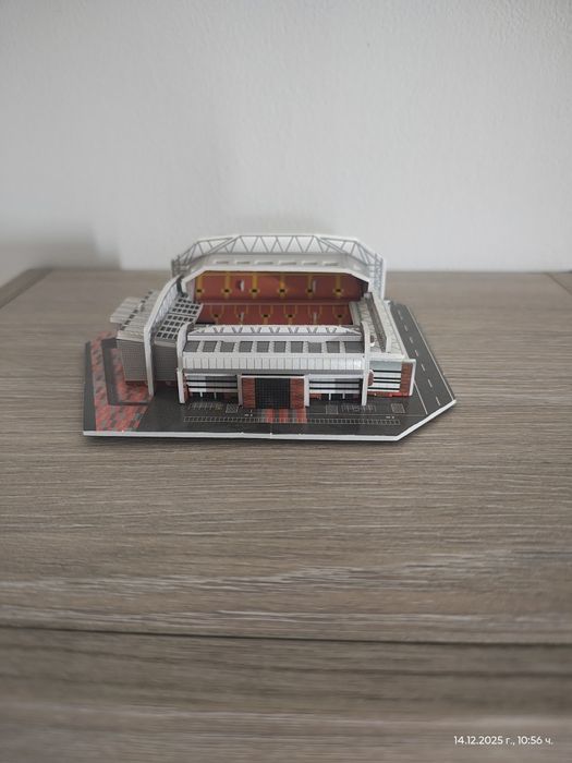 3D Пъзел стадион на футболни отбори 15см