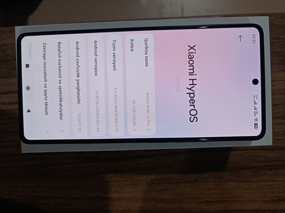 Redmi note 13 Pro 8/256gb
