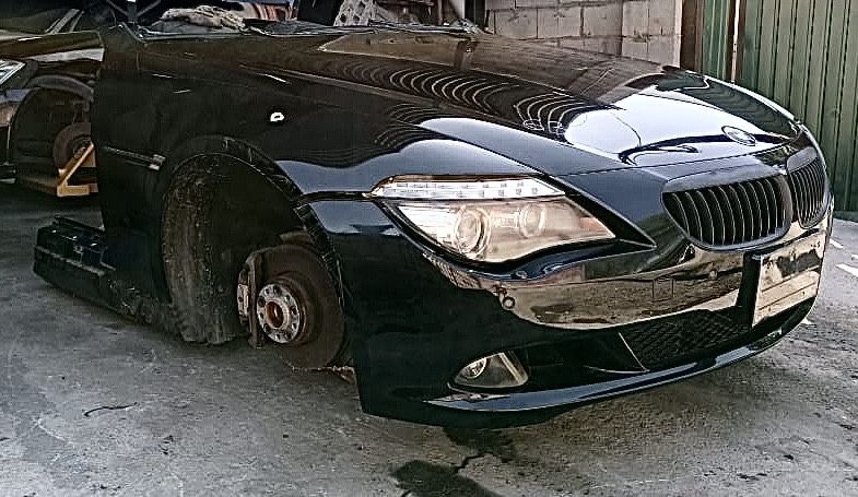 Задний бампер БМВ BMW E63.