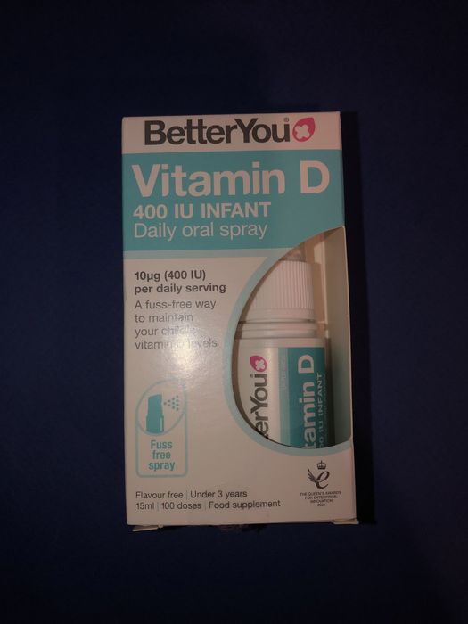 D400 Infant Spray Oral cu Vitamina D3 400IU