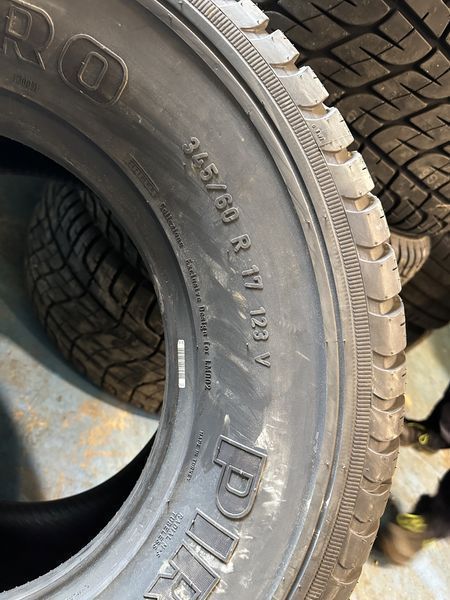 345/60/17 PIRELLI 4бр