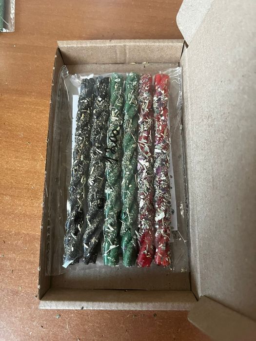 Свечи восковые для