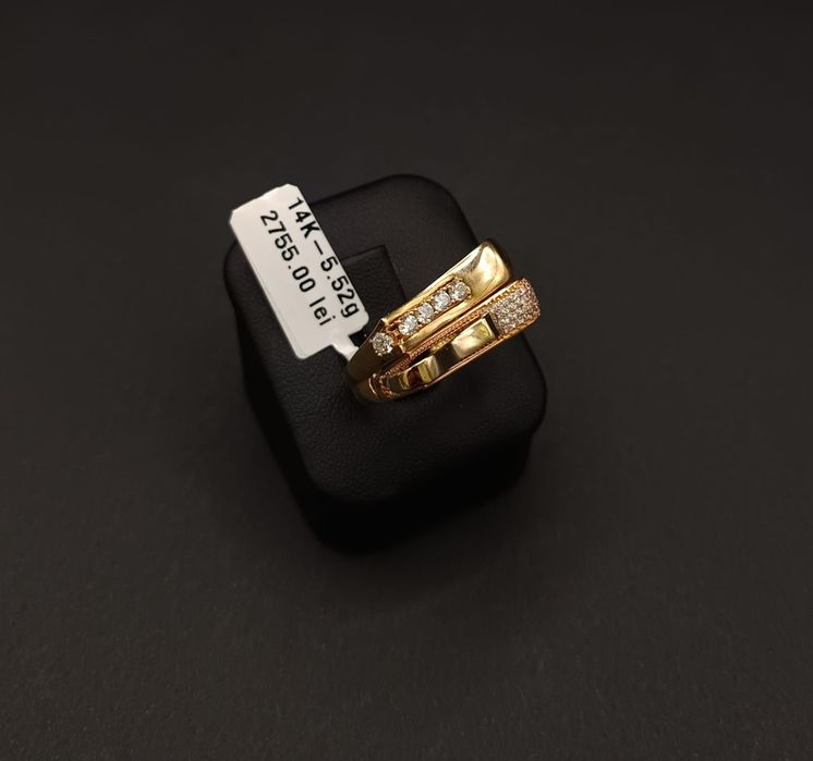Inel Damă Aur 14 K  5,52 gr