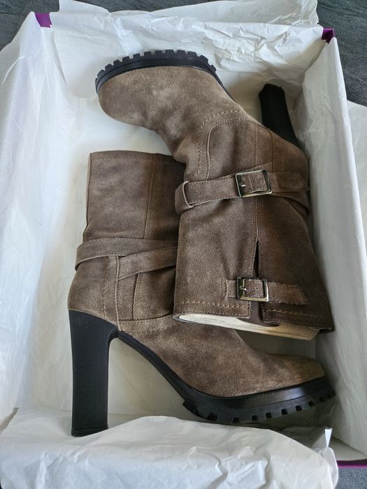 Италиански велурени боти Logan Crossing 37 номер