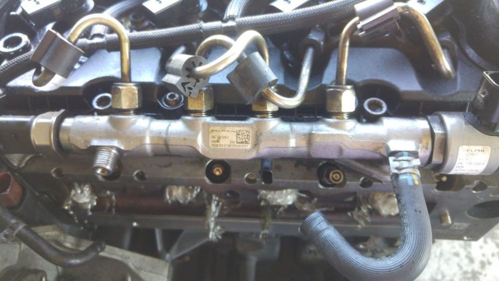 Rampa injectoare 1.6 tdi vw golf 7 audi a3 8v seat arona ateca ibiza 5 leon  04l130089f