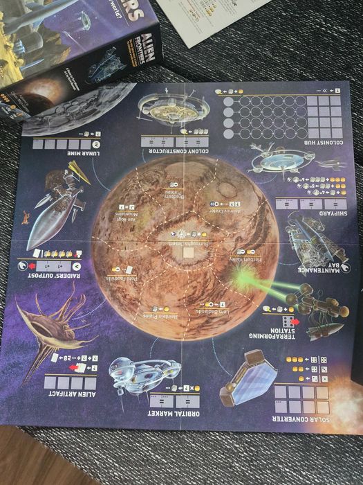 Alien Frontiers Настолна итра board game