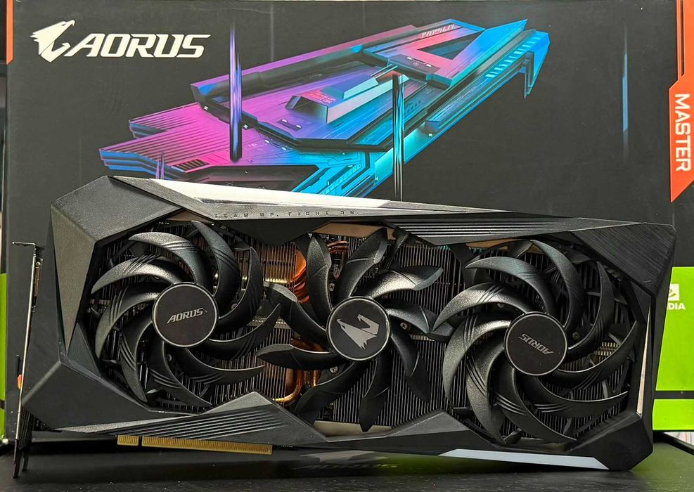 Placa video GIGABYTE AORUS GeForce RTX 3070 Ti MASTER LHR 8GB GDDR6X 256-bit