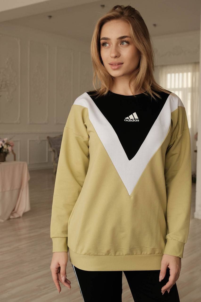 Pull adidas shop femme chevron