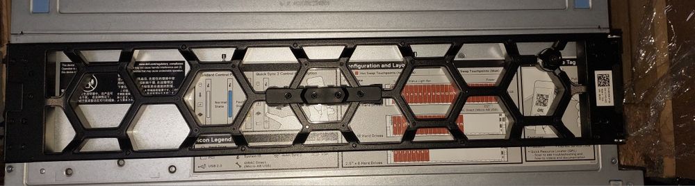 Front Bezel Server Dell 2U Gen 14/15/16 08CW5K