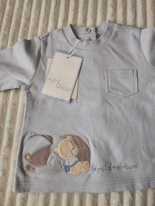 Бебешка блуза Chicco! НОВА с етикет за 6 месеца