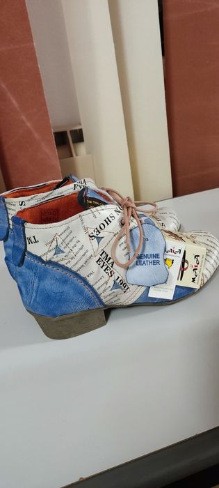 Papuci piele naturala