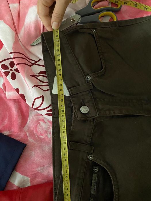 Ново! Calvin Klein дамски деним в кафяв цвят