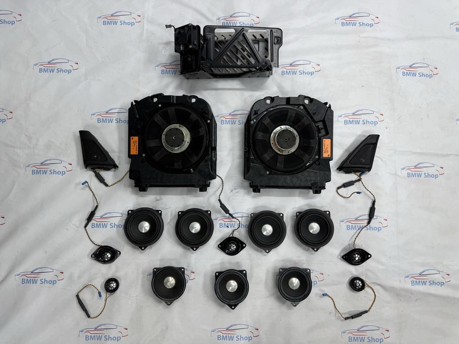 Harman kardon BMW F10 харман музыка колонки Logic 7 харман ф10