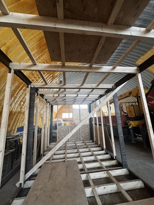 Метало каркас домика 7х3