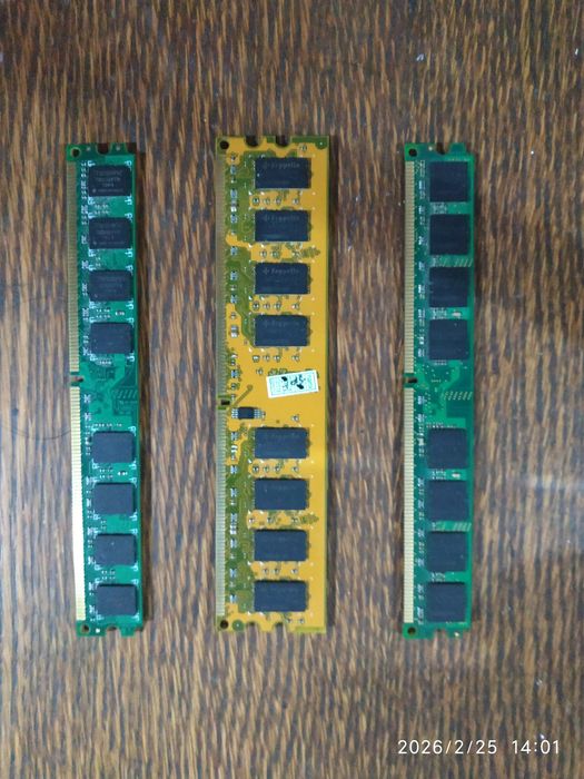 DDR2 4G 1ta 2G 1ta 1G 1ta