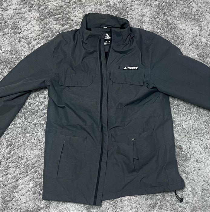 Ветровка Adidas Grey