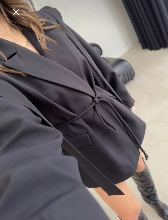 Рокля тип блейзър