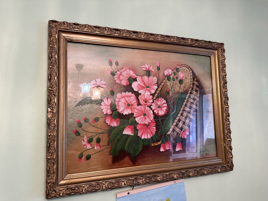 Tablou Pictat manual- vintage