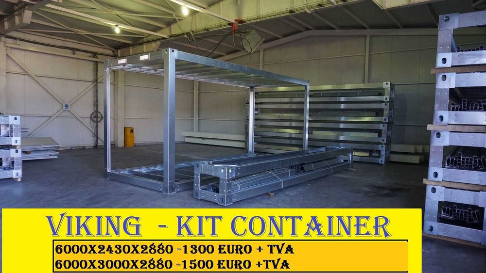 Kit container 6000x3000x2880 si 6000x2430x2880 producator Bucuresti ...