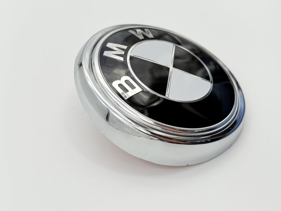 Emblema Compatibila BMW F15/F16 spate X5/X6 alb/negru