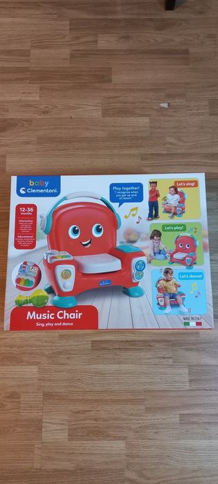 Scaun muzical Baby Clementoni