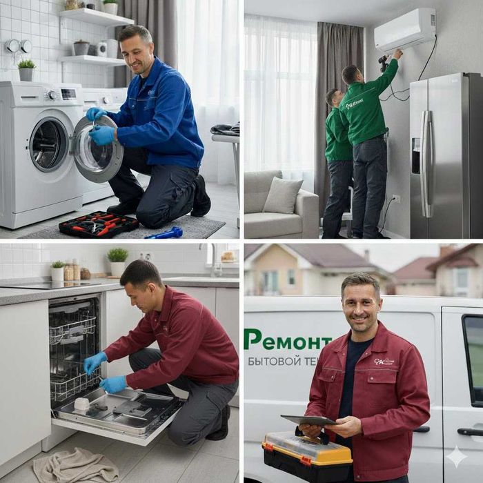 Ремонт стиральных, сушильных, посудомоечных машин