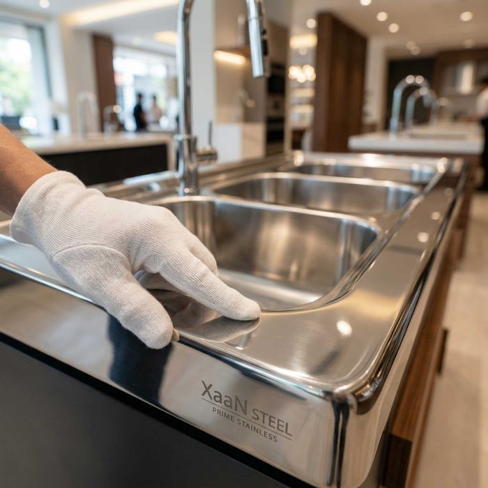 Ванна моечная 3-секционная / Nerjaveyka moyka 3-talik — XaaN Steel