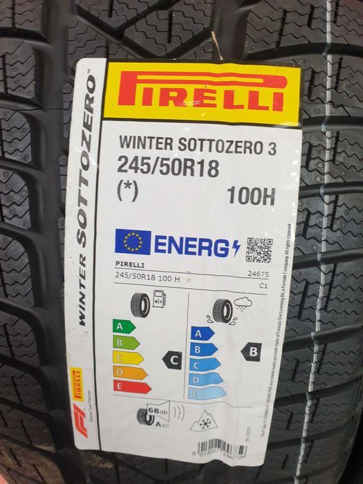 anvelope de iarna - 245/50/18 - pirelli - noi - dot 2021 !