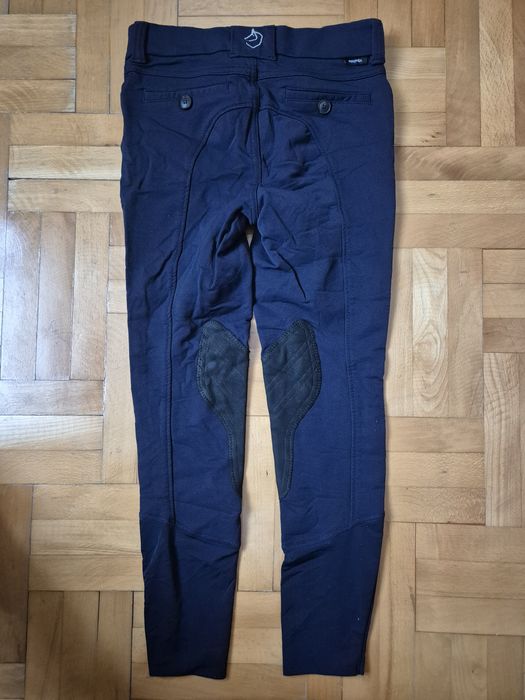 Pantaloni echitație Fouganza, Copii, 8-9 ani