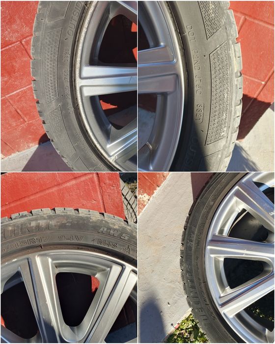 Vând roți complete 4 bucăți, 225/45 R17