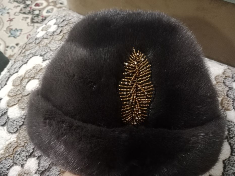 Норка шапка 50тысяч