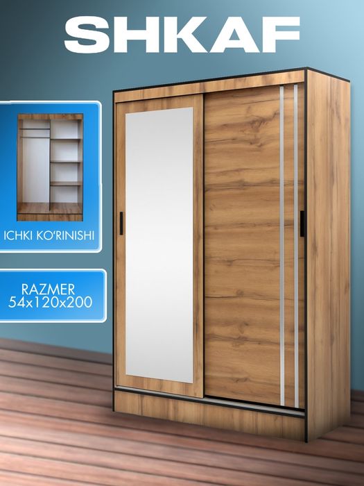Shkaf kupe  uyinhiz uchun mos