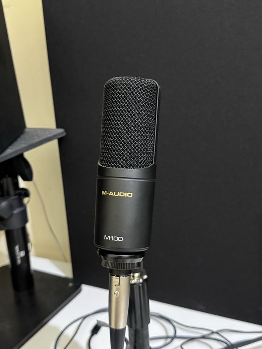 Микрофон M-Audio M100 + XLR-кабель
