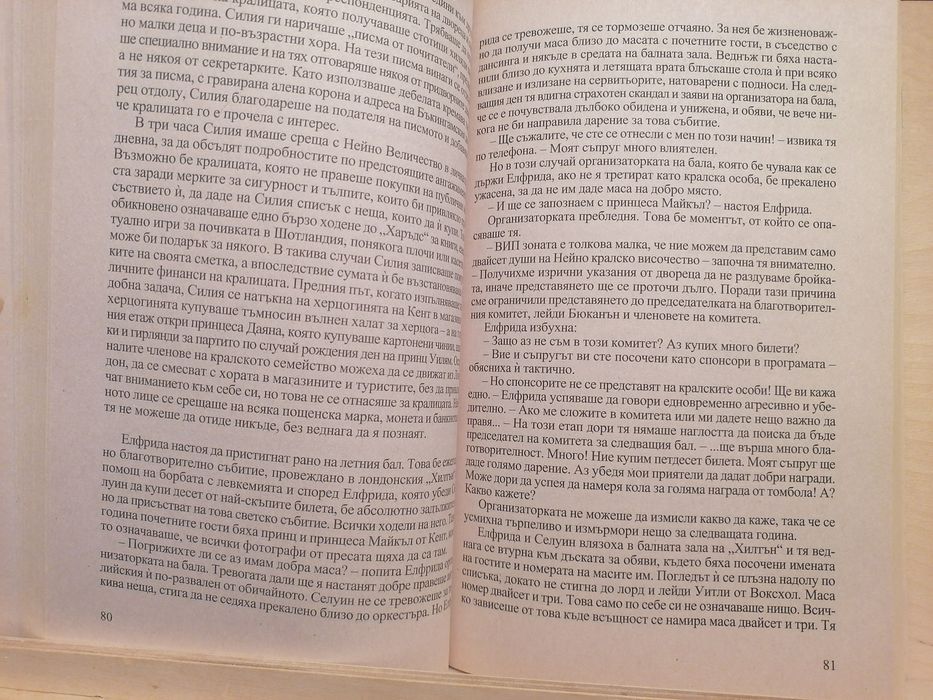 Любовен роман "Дворцова афера"