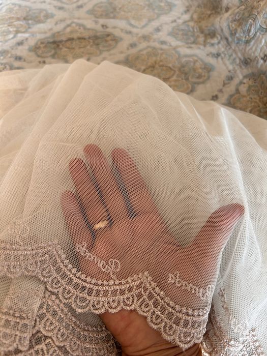 Тюль сетка с фестонами