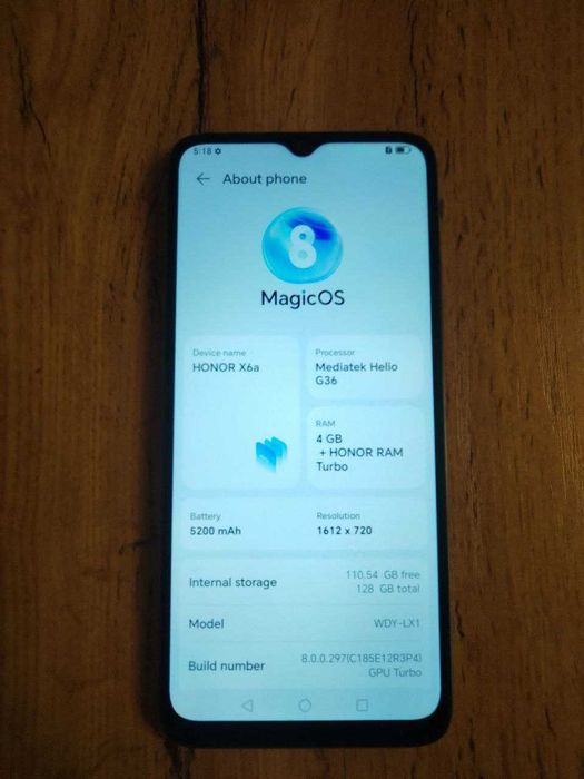 Смартфон Honor X6a