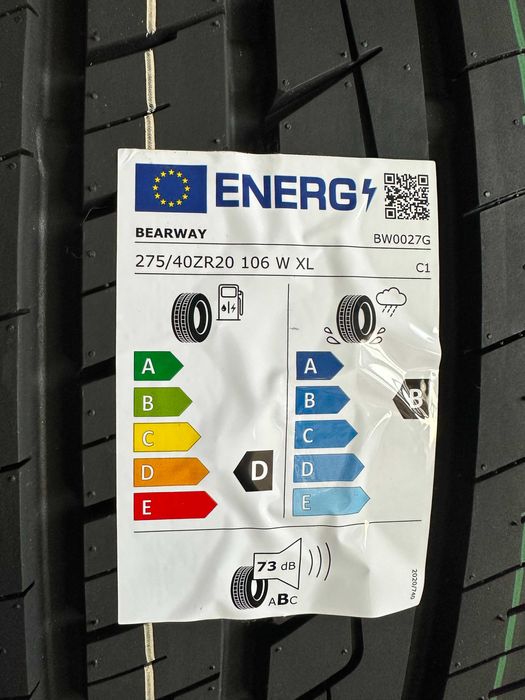Нови Летни Гуми BEARWAY BW668 275/40R20 106W XL НОВ DOT БОРД 2754020