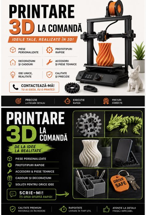 Printare 3D servicii