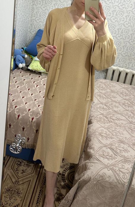 Костюм Serianno кардиган+платье