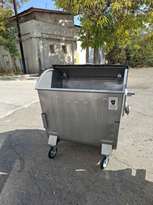 Мусорный бак металлический 1100 л