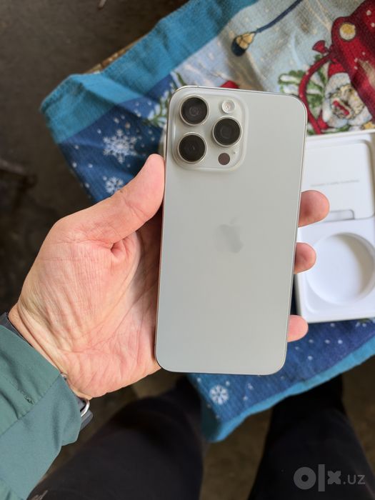 Iphone 15 max 256g yomkost 85% kamera almawgan faqat oqip qlila