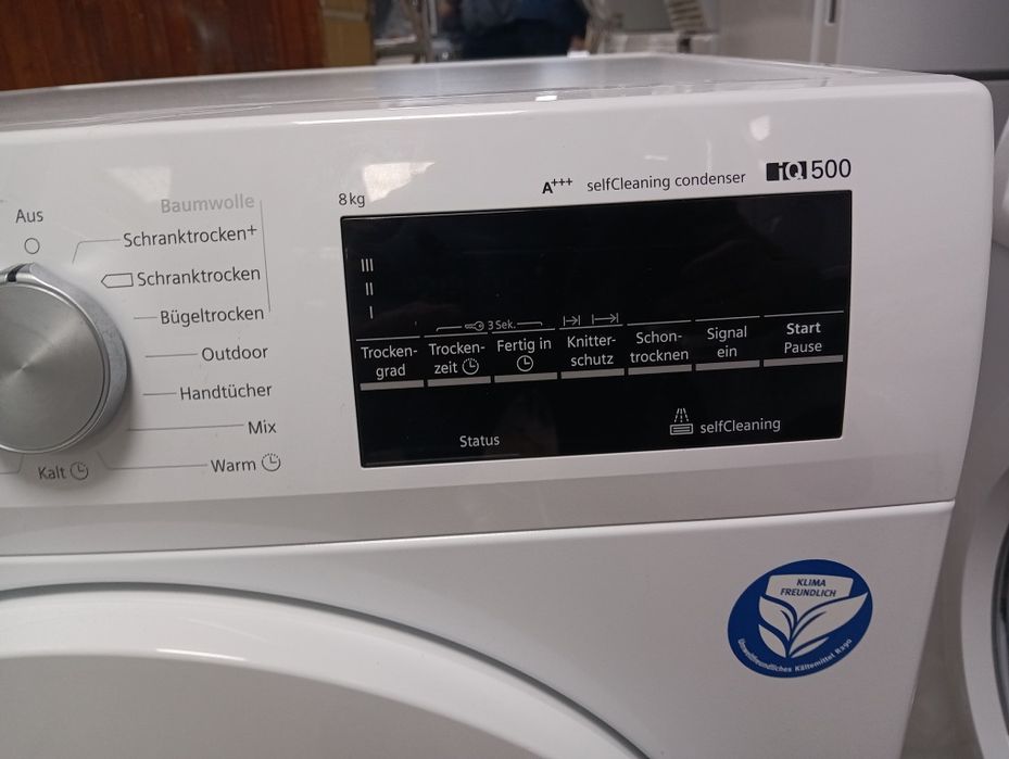 Сушилня с термопомпа Сименс Siemens IQ 500 С+++ 8кг 2 години гаранция!