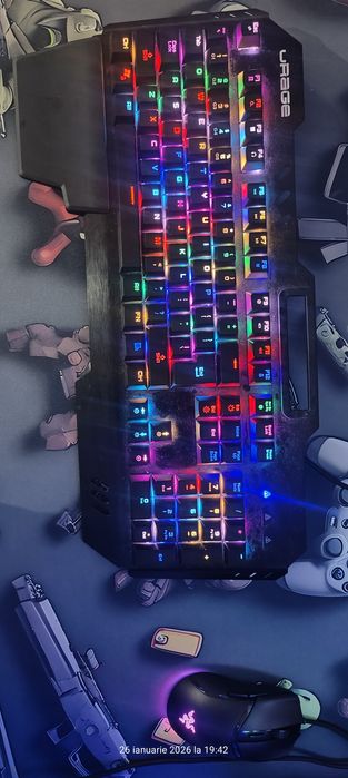 tastatură mecanică de gaming Hama uRage Exodus 800