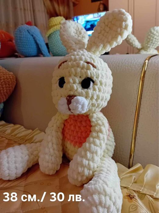 Плетени играчки Амигуруми от 30 см. до 40см.